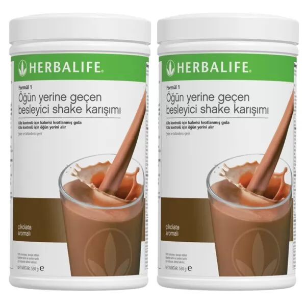 Herbalife Çikolatalı Shake 2’li Set