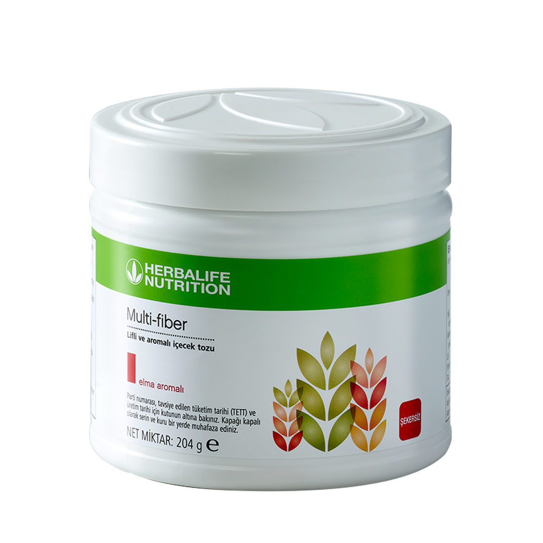 Herbalife Multi-Fiber Lifli ve Aromalı İçecek Tozu Elma 204 g